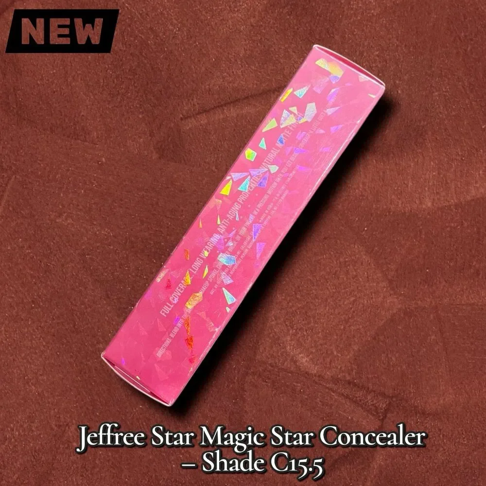NEW NIB Jeffree Star Magic Star Concealer – Shade C15.5 Makeup